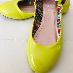 Lightly used BCBG flats